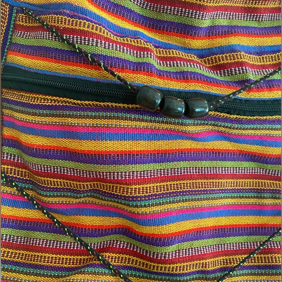 Vintage Colorful crossbody bag - Picture 2 of 3